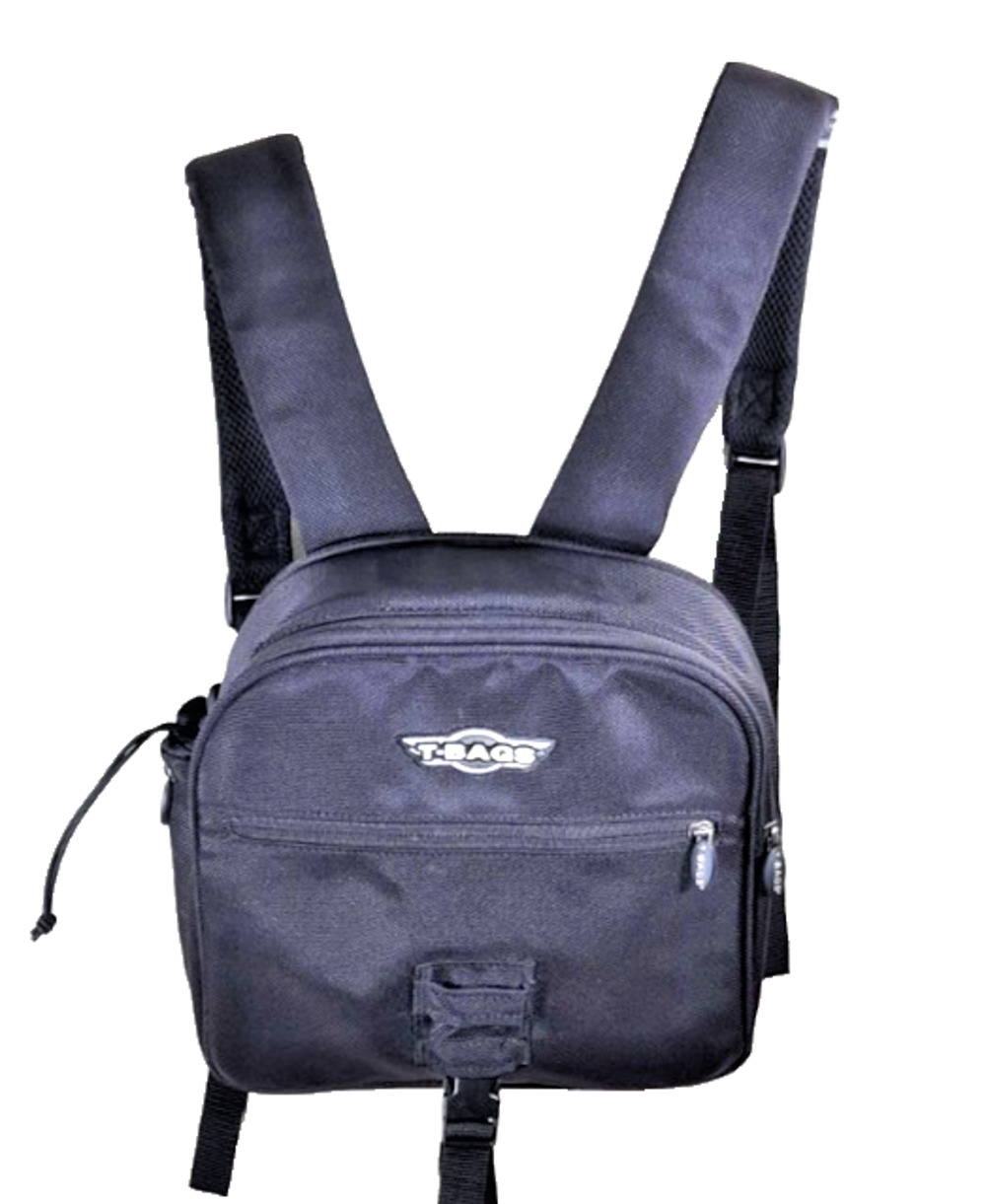 T-Bag Motorcycle Luggage Rack Bag Concord Case Black Riding Gear 12 " x 11